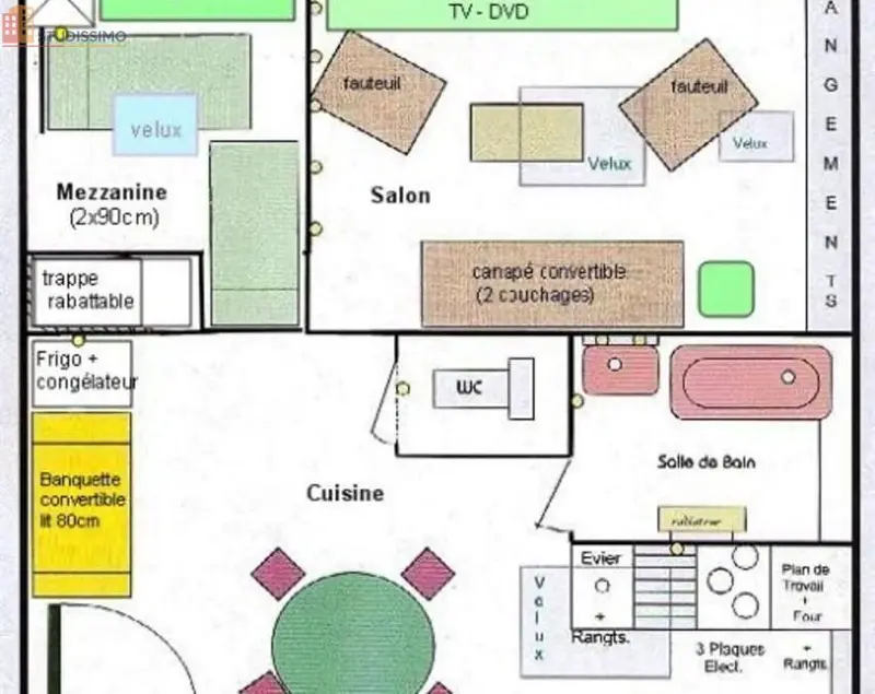 Studio 25m² Métabief - Dernier étage, vue montagne - Photo 2
