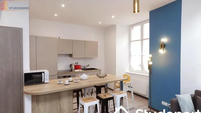 Studio meublé 10m² Colmar 68000 - Meublé, DPE D - Photo 4