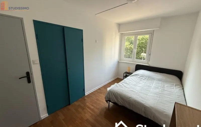 Studio meublé 13m² Mulhouse 68100 - Bon DPE, lumineux - Photo 1