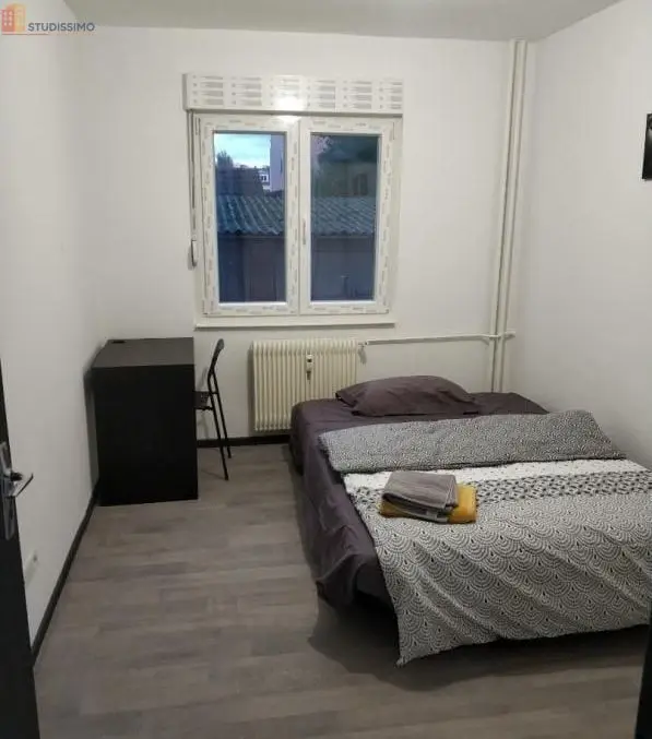 Studio 9m² Mulhouse 68200 - Meublé, DPE A - Photo 1