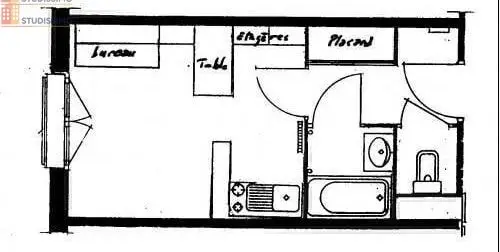 Studio 19m² Besançon 25000 - Lumineux, proche centre-ville - Photo 1