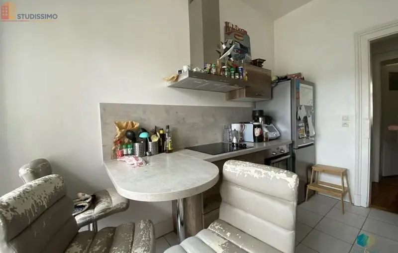 Studio meublé 14m² Strasbourg centre - Meublé, 2e étage - Photo 1