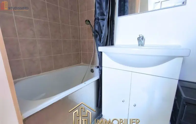 Studio meublé 15m² Colmar - Lumineux, étage élevé - Photo 3