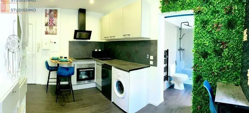 Studio meublé 20m² Mulhouse 68100 - Meublé, 1er étage - Photo 3