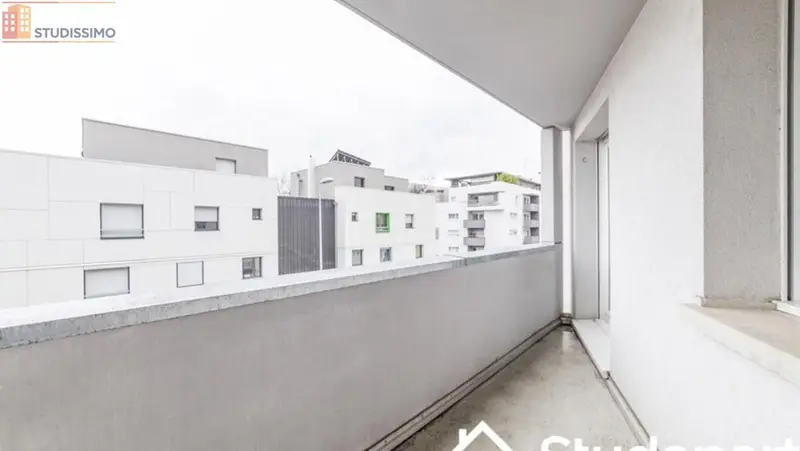 Studio meublé 16m² Strasbourg 67100 - Lumineux - Photo 1