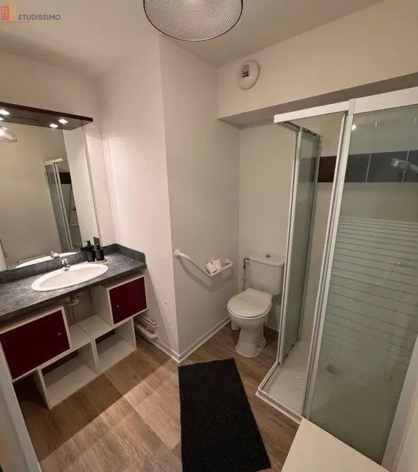 Studio meublé 24m² Mulhouse 68100 - Meublé, lumineux - Photo 1