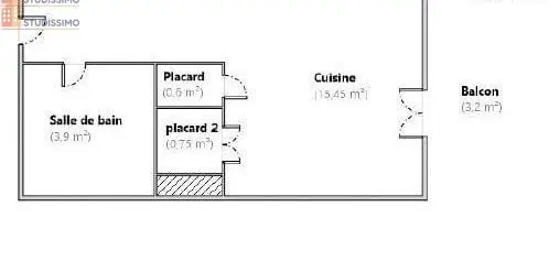 Studio 20m² Romans-sur-Isère - Lumineux, proche centre - Photo 1