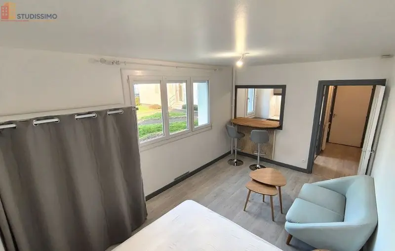 Studio meublé 25m² Clermont-Ferrand 63100 - Meublé, DPE D - Photo 8