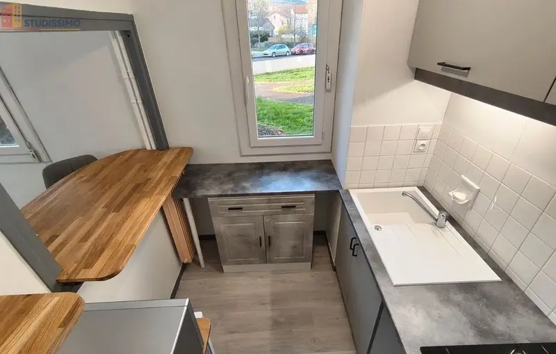 Studio meublé 25m² Clermont-Ferrand 63100 - Meublé, DPE D - Photo 5