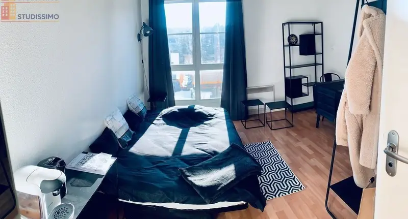 Studio meublé 20m² Mulhouse 68100 - Proche Fonderie - Photo 2