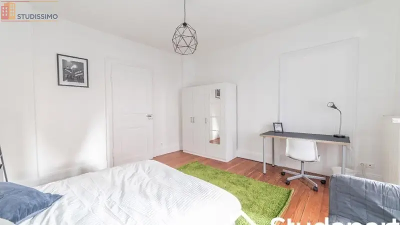 Studio meublé 20m² Strasbourg centre - Lumineux, DPE A - Photo 2