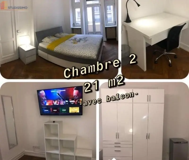 Studio meublé 16m² Strasbourg centre - Lumineux - Photo 3