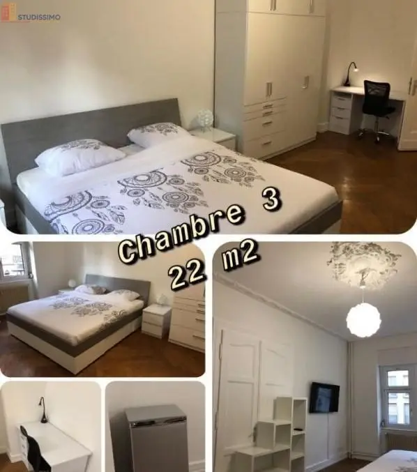 Studio meublé 16m² Strasbourg centre - Lumineux - Photo 1