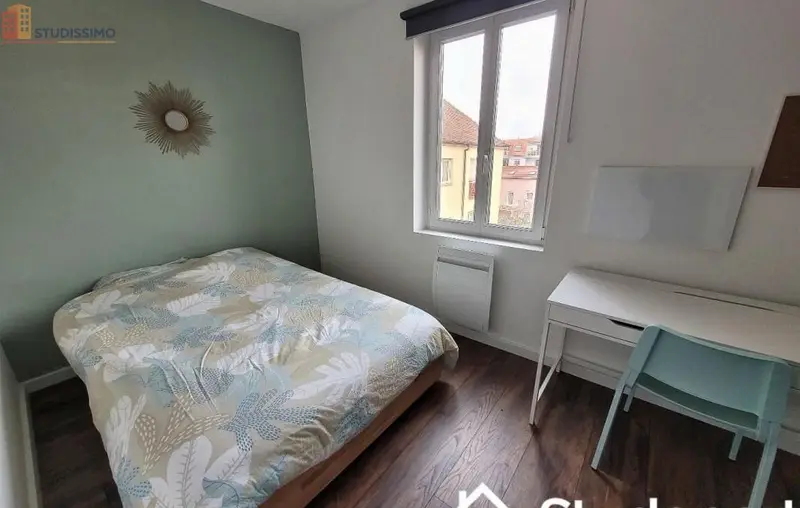 Studio meublé 13m² Strasbourg centre - Calme, meublé - Photo 2