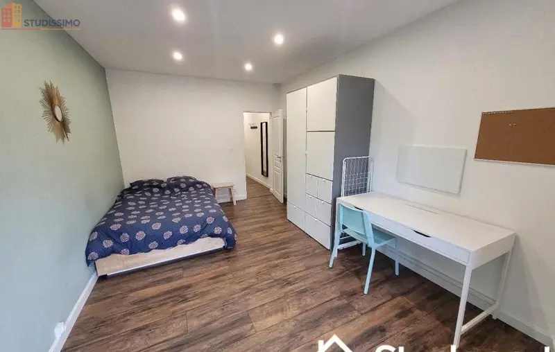 Studio meublé 13m² Strasbourg centre - Calme, meublé - Photo 1