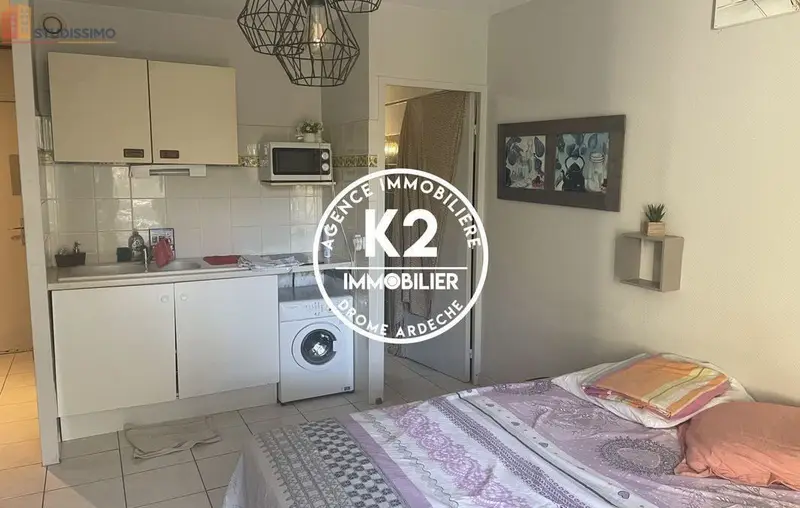 Studio 22m² Montélimar - Lumineux, proche commodités - Photo 3