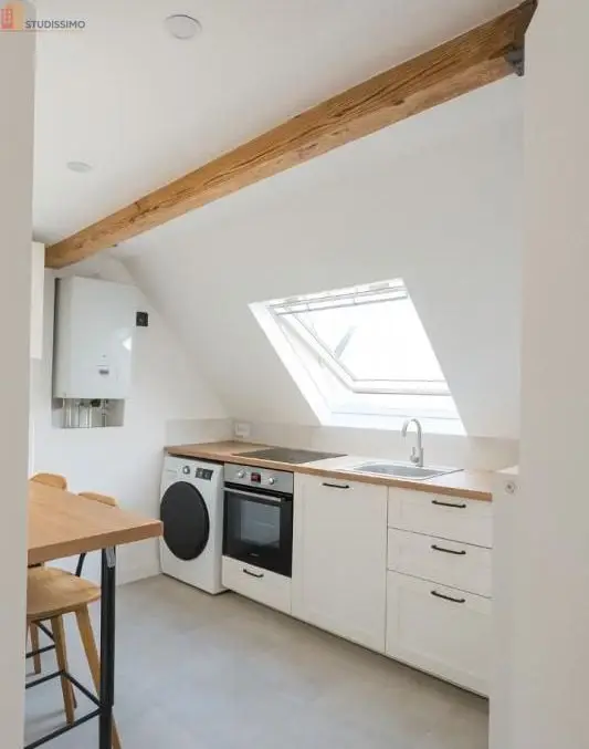 Studio meublé 9m² Strasbourg centre - Meublé, DPE A - Photo 4