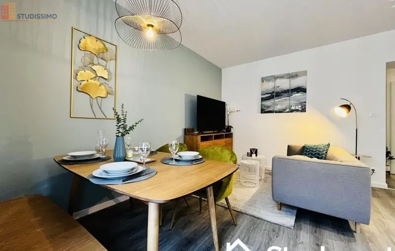 Studio meublé 9m² Strasbourg - Meublé, DPE A - Photo 1