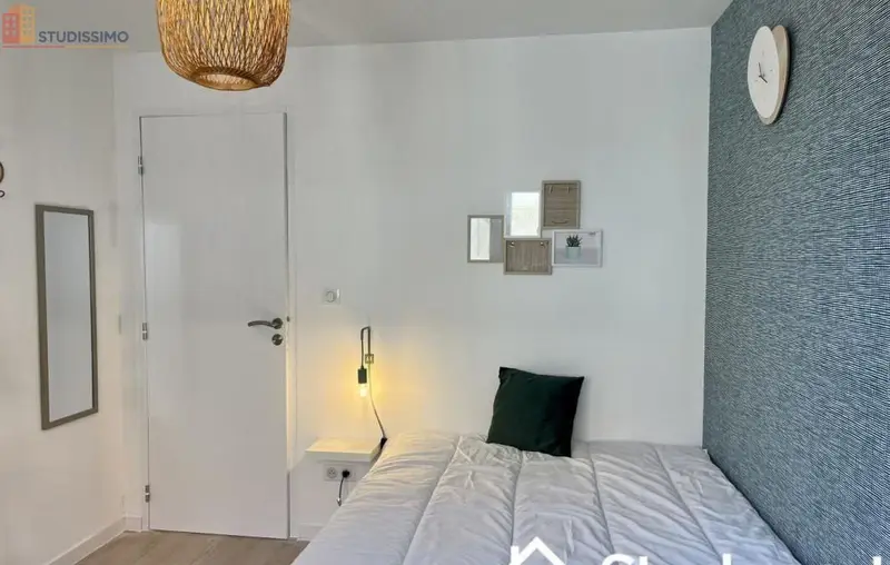 Studio meublé 9m² Strasbourg 67100 - Meublé, DPE A - Photo 1