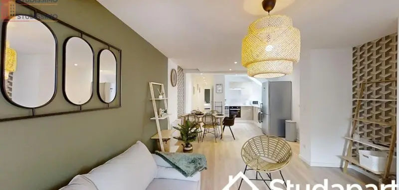 Studio meublé 11m² Strasbourg 67100 - Meublé, étage 4 - Photo 2