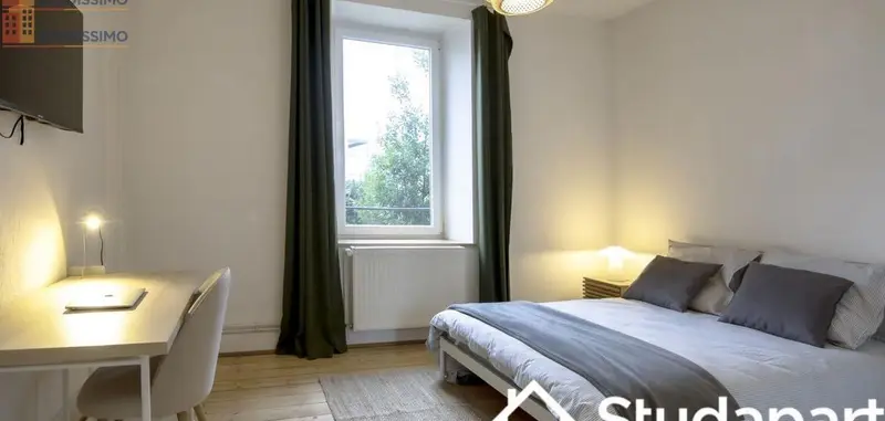 Studio meublé 11m² Strasbourg centre - Calme, lumineux - Photo 4
