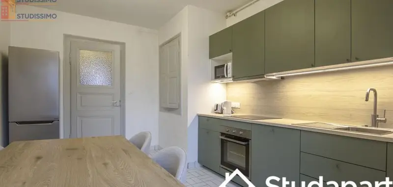 Studio meublé 11m² Strasbourg centre - Calme, lumineux - Photo 2