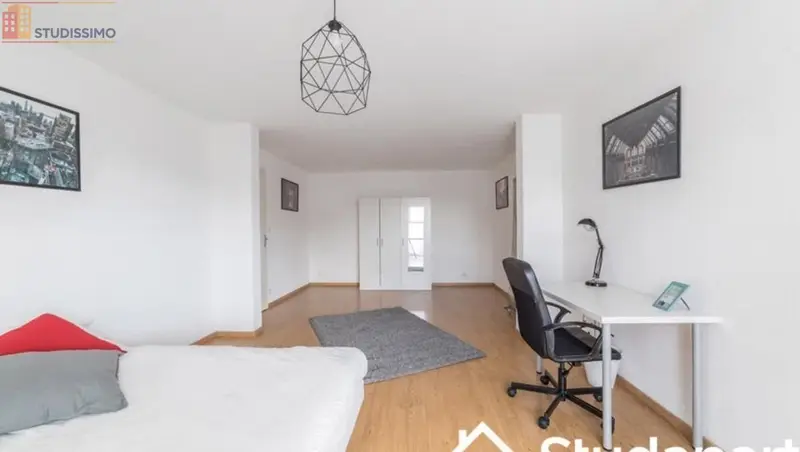 Studio meublé 17m² Strasbourg 67100 - Lumineux, 4e étage - Photo 3