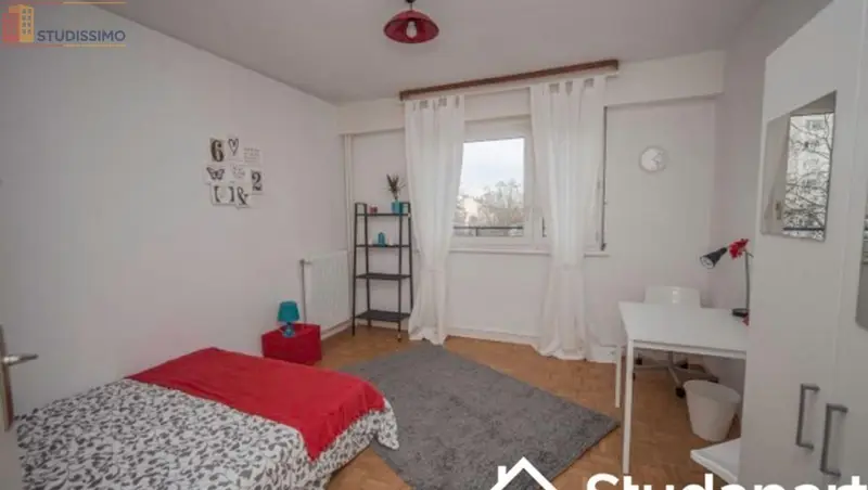 Studio meublé 15m² Strasbourg centre - Étage élevé, DPE A - Photo 2