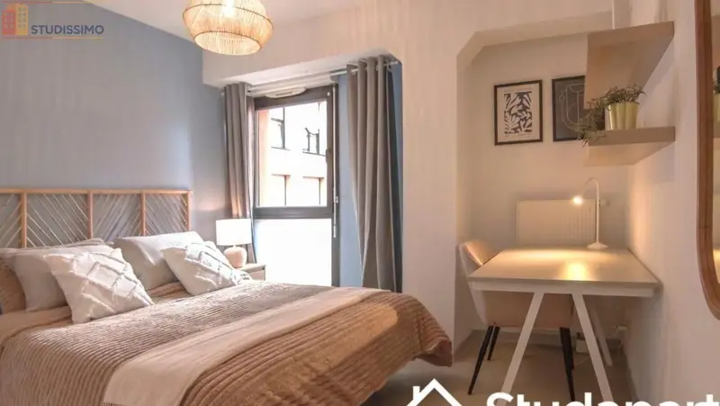 Studio meublé 28m² Strasbourg 67000 - Lumineux, DPE A - Photo 1