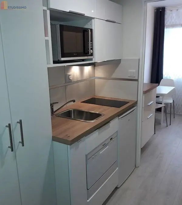 Studio 17m² Strasbourg centre - Meublé, contemporain - Photo 2