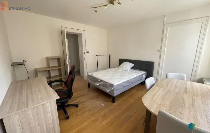 Studio meublé 16m² Strasbourg centre - Calme, 4e étage - Photo 4