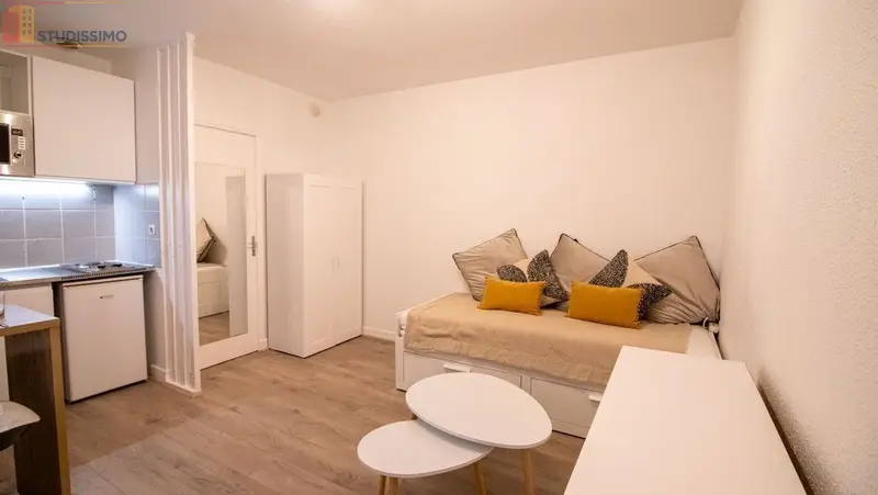Studio meublé 20m² Clermont-Ferrand - Meublé, étage 2/4 - Photo 1