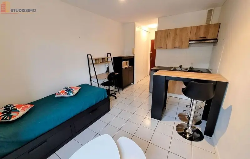 Studio meublé 19m² Clermont-Ferrand - Meublé, DPE C - Photo 2
