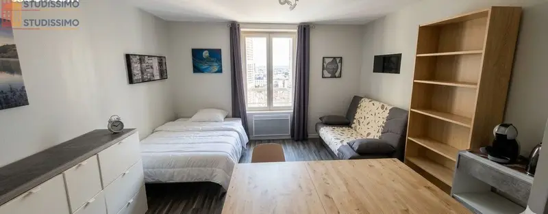 Studio meublé 28m² Clermont-Ferrand 63000 - Meublé, lumineux - Photo 2
