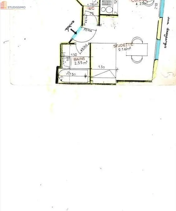 Studio 17m² Clermont-Ferrand 63000 - Photo 1
