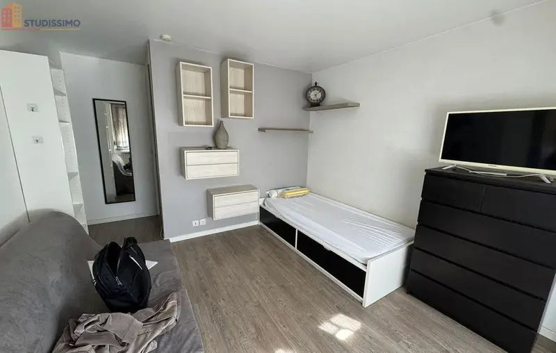 Studio meublé 23m² Strasbourg - 1er étage, lumineux - Photo 1