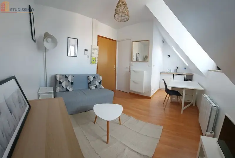 Studio meublé 14m² Le Neubourg - Meublé, vendu loué - Photo 2