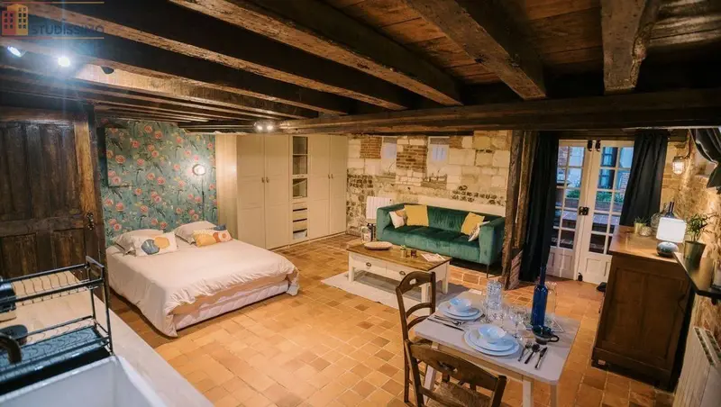 Studio 35m² Pont-Audemer - Coeur de ville - Photo 1