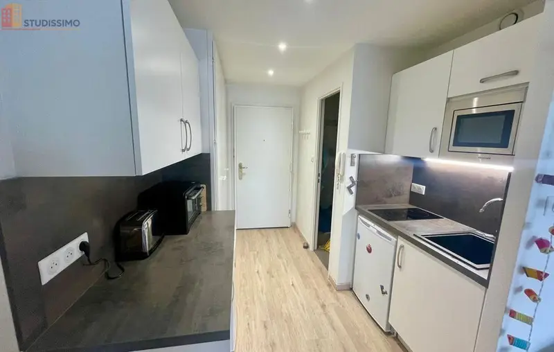 Studio meublé 26m² Strasbourg centre - Cosy, étage élevé - Photo 2