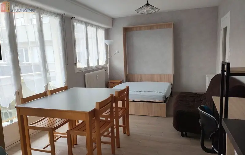 Studio meublé 31m² Clermont-Ferrand 63000 - Meublé, lumineux - Photo 2
