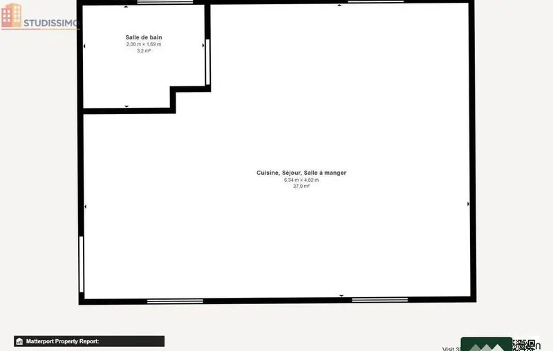 Studio 29m² Chartres 28000 - Photo 3
