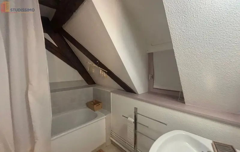 Studio 22m² Strasbourg centre - Meublé, 3e étage - Photo 1
