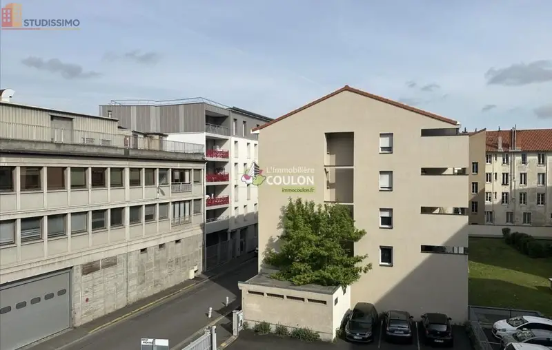 Studio 28m² Clermont-Ferrand 63000 - Étage 3, DPE D - Photo 2