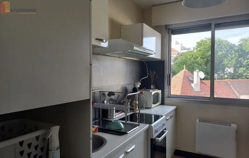 Studio meublé 30m² Clermont-Ferrand 63100 - Parking, cave - Photo 2