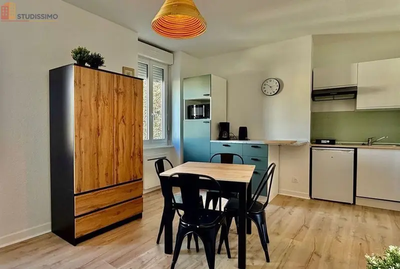 Studio meublé 20m² Clermont-Ferrand 63000 - Meublé, DPE D - Photo 1