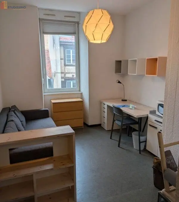 Studio meublé 20m² Strasbourg 67000 - Meublé, DPE C - Photo 2