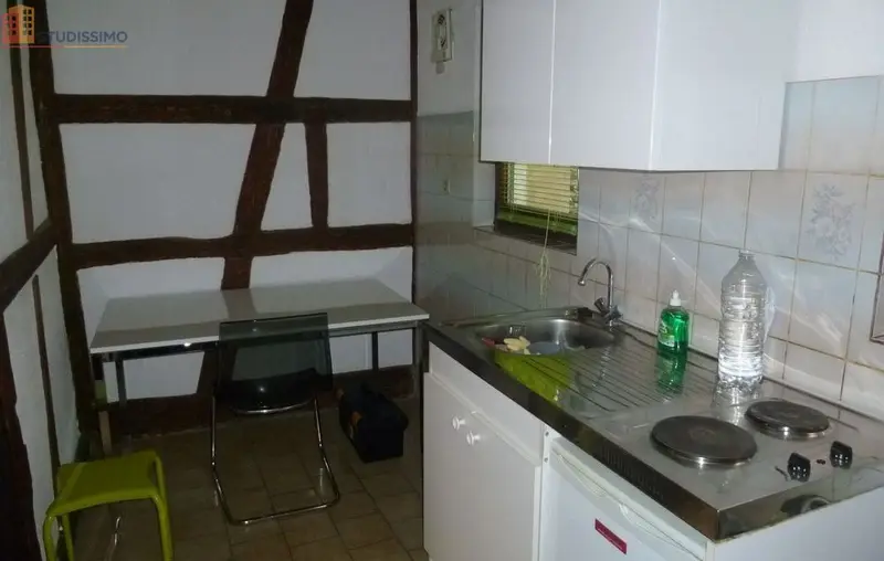 Studio meublé 24m² Schiltigheim - Vieux Schilik, meublé - Photo 1