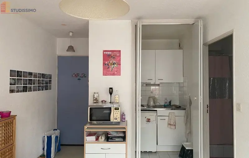 Studio 24m² Clermont-Ferrand - Étage 2/3, DPE D - Photo 3