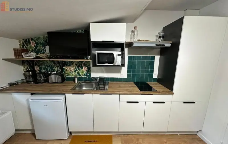 Studio meublé 16m² Clermont-Ferrand - Meublé, DPE C - Photo 2