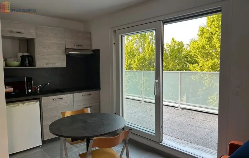 Studio 25m² Strasbourg centre - Meublé, terrasse - Photo 4